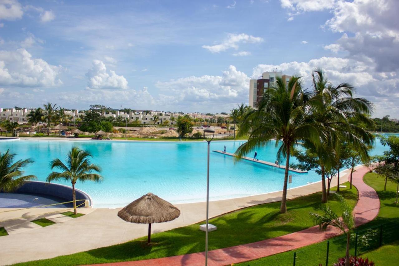 Cancun Con Alberca Gigante Kültér fotó